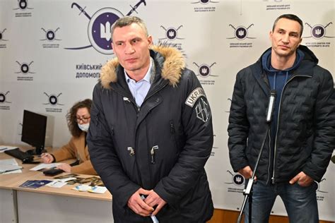 vitaly brother|The Klitschko brothers, who gained fame fighting in the ring, will .